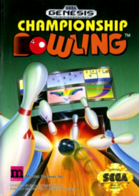 Boogie Woogie Bowling JP Sega Mega Drive JP box art